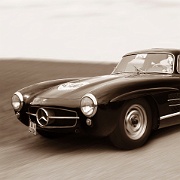 Mercedes 300sl : Mercedes, MB, 300sl, sl300, Sportwagen, Rennwagen, Klassiker, Flügeltürer, Oldtimer, Auto, Autos, Bewegung, in Fahrt