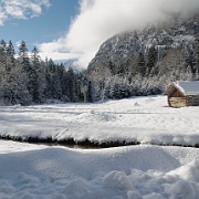 Reschbergwiesen  Reschbergwiesen bei Garmisch Partenkirchen : Garmisch Partenkirchen, Alpen, Winter, Bayern, Berge, Winterlandschaft, Reschbergwiesen, Alm