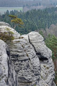 Blick von Bastei